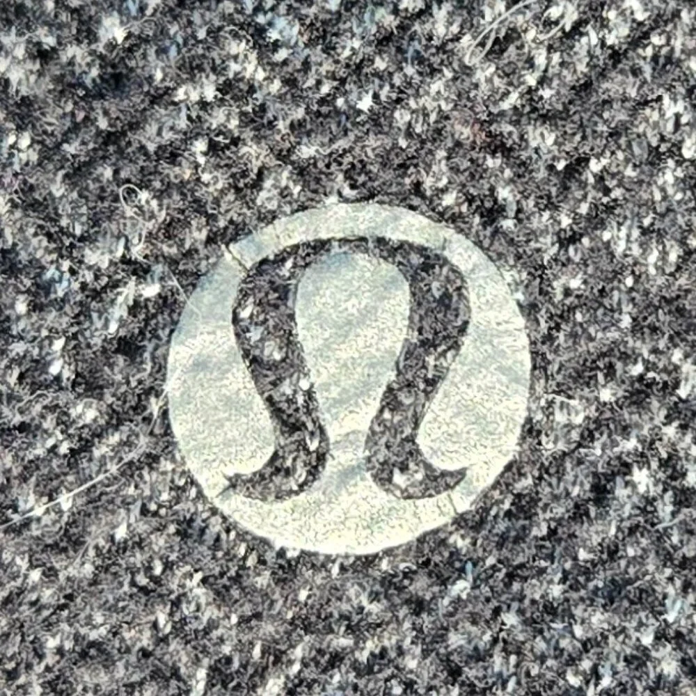 Lululemon Base Runner Pant - 6 Heathered Herringbone Heathered Black